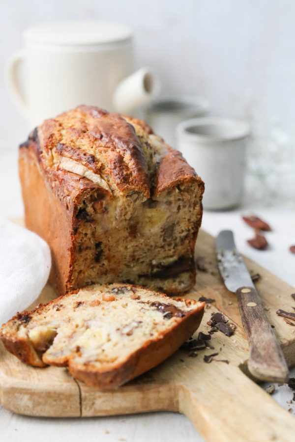 Bananenbrood Met Chocolade En Pindakaas - Manon Van Aerschot