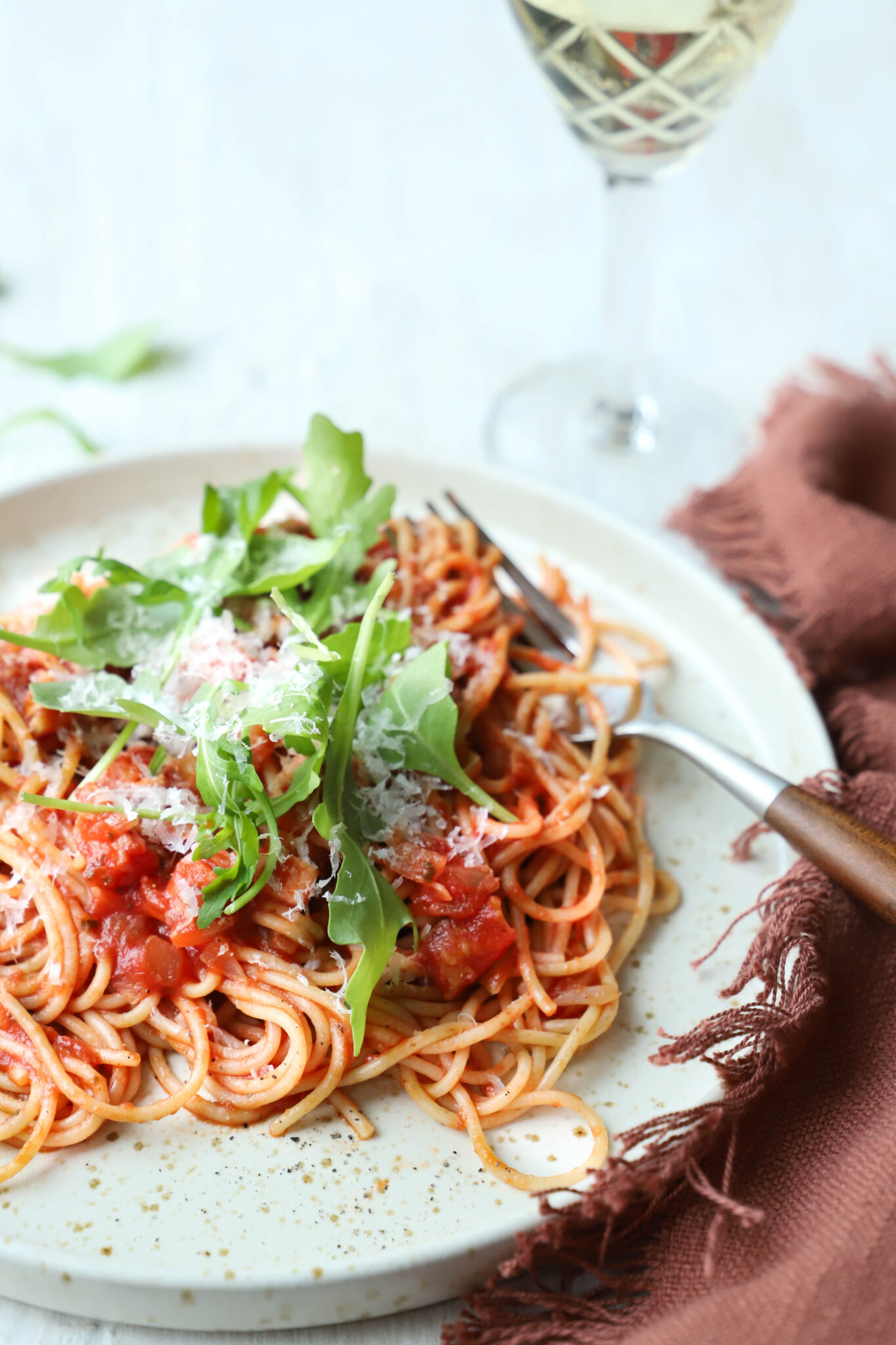 Spaghetti All'amatriciana - Manon Van Aerschot